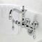 Kingston Brass CA1002T1 3-3/8" Tub Wall Mount Clawfoot Tub Faucet, Polished Chrome CA1002T1 - alternate 2